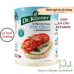 Ngũ cốc của Nga DR KORNER - gạo và các vitamin