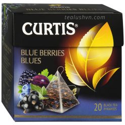 Trà túi lọc Curtis Blue berries Blue - Trà đen hương trái cây của Nga