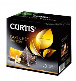 Trà túi lọc Curtis Earl Grey Passion - Trà đen hương vị cam quýt của Nga