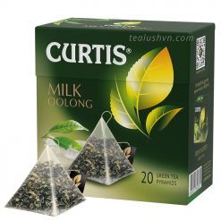 Trà túi lọc Curtis Milk Oolong - Trà xanh hương vị sữa của Nga