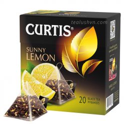 Trà túi lọc Curtis Sunny Lemon - Trà đen hương chanh của Nga