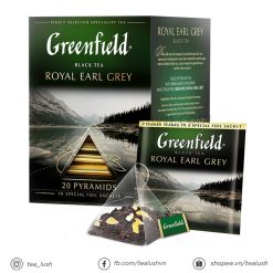 Trà túi lọc Greenfield Royal Earl Grey - Trà bá tước Greenfield của Nga