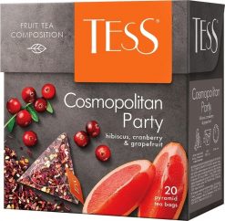 Trà Tess Cosmopolitan Party - Trà thảo mộc vị nam việt quất