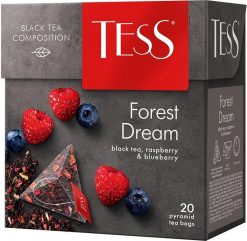 Trà Tess Forest Dream - Trà đen hương mâm xôi và việt quất