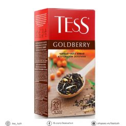 Trà túi lọc Tess Goldberry - Trà đen Tess của Nga hương vị mộc qua