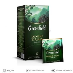 Trà túi lọc Greenfield Jasmine Dream - Trà xanh Greenfield của Nga hương hoa nhài